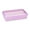 Translucent Lavender, variant on Pen+Gear Lightweight Plastic Pencil Box with Snap-on Lid, Clear, 1-Pack
