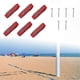 thumbnail image 5 of 6-Piece Volleyball Court Line Set for Beach Sports Marking Equipment Red Markers, 5 of 5
