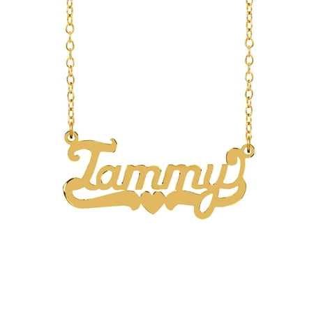 - Personalized Sterling Silver or 14K Gold Plated