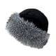thumbnail image 4 of Sombrero tipo pescador de invierno, moderno e informal, para mujer, ideal para pasear por la calle y negro, 4 of 9