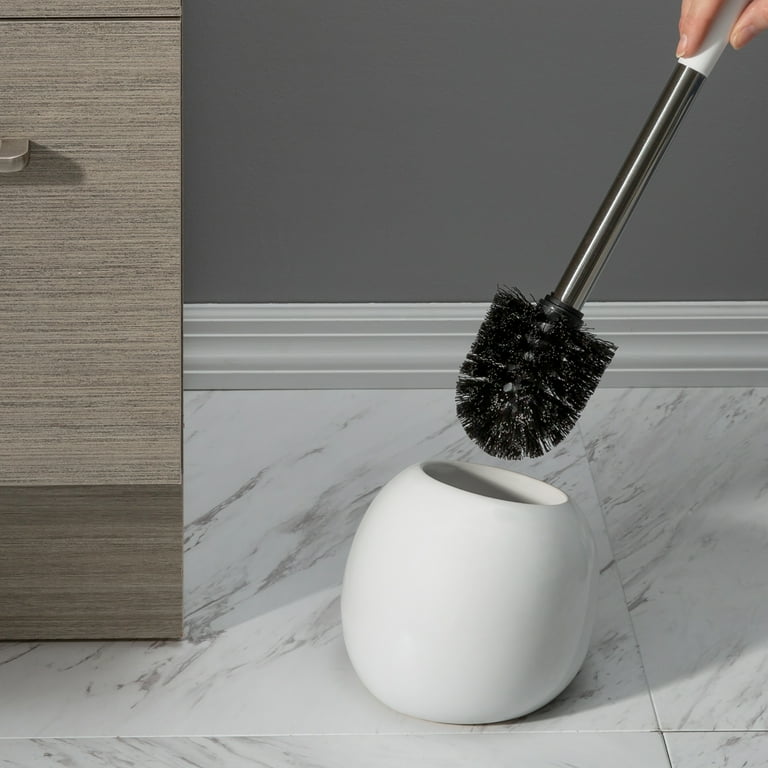 Ceramic toilet sale bowl brush holder