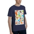 thumbnail image 2 of Bingfone Animals Men'S Loose Fit Short-Sleeve Pocket T-Shirt, 2 of 7