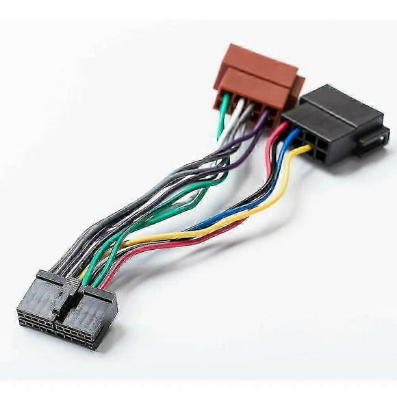 Car Radio Iso Adapter 20pin Cable Universal Din Connector For Aeg Car Stereo Prology Autoradio Audiovox Jgc Etc