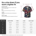thumbnail image 3 of Picia Adventure Camping Badge Men's Linen Shirts Short Sleeve Cuban Beach Shirts Casual Shirts Button Down Shirt for Men Beach Summer Wedding Shirt-XX-Large, 3 of 7