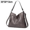 thumbnail image 2 of Hukapapa Bolso Tote para Mujer Bolsos de Hombro Bolsos Hobo de Moda Bolso Grande Gris, 2 of 5