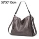 thumbnail image 2 of Hukapapa Bolso Tote para Mujer Bolsos de Hombro Bolsos Hobo de Moda Bolso Grande Gris, 2 of 5