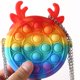 thumbnail image 5 of Juguete Sensorial Con Diseño De Animales, Bolsa De Hombro Con Burbujas De Silicona, Juguetes Para Aliviar El Estrés, Regalos Para Niños Y Adultos Kearding AP007041-02, 5 of 6