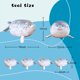 thumbnail image 5 of Almohada de peluche TOYSYM Chubby Blob Seal con 4 sellos para bebés, 5 of 7