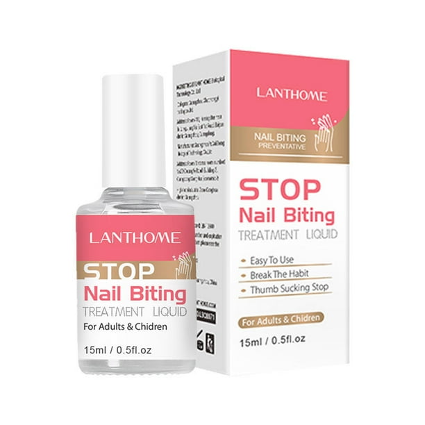 Children's anti-biting nails no bite stop nail cuticle biting nail polish is the most suitable for children non-toxic men and women do not eat nails Children's anti-biting nails no bite stop nail cuticle biting nail polish is the most suitable for children non-toxic men and women do not eat nails