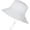 White, variant on Baby Sun Hat Toddler Summer UPF 50+ Sun Protection Baby Boy Girls Hats Beach Hats Wide Brim Adjustable Bucket Hat