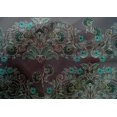 thumbnail image 4 of oneOone Cotton Silk Fabric Leaves & Floral Block Decor Fabric Printed BTY 42 Inch Wide, 4 of 4