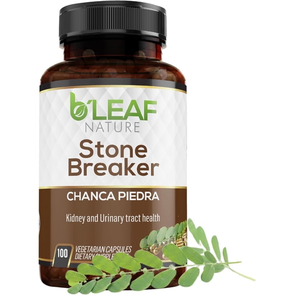 Stone Breaker Chanca Piedra Extract 1000mg - Urinary Tract and Kidney Support - 100 Vegetarian Capsules