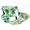 Light Green Leaf, variant on Inflatable Pool Recliner Float Chair with Headrest, Adult Floating Seat for Pool Lake Beach Water Lounge