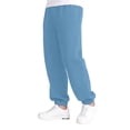 thumbnail image 5 of CONROSES Boys Baggy Sweatpants Wide Leg Sweat Pant for Child Solid Elastic Waist Cozy Jogger Trousers with Pockets, 5 of 5