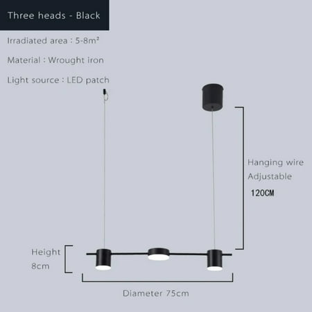 

DJIRUI Modern Led Living Room Chandeliers Dining Table Ceiling Chandelier Kitchen Hanging Light Fixture Dimmable Indoor Lighting Lamp
