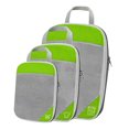 thumbnail image 1 of 1Set Compression Packing Cubes Organizers Lightweight Travel for Woman & 3Pcs, 1 of 1