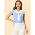 thumbnail image 4 of Top de oficina Allegra K Azul S, 4 of 4