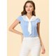 thumbnail image 4 of Top de oficina Allegra K Azul S, 4 of 4