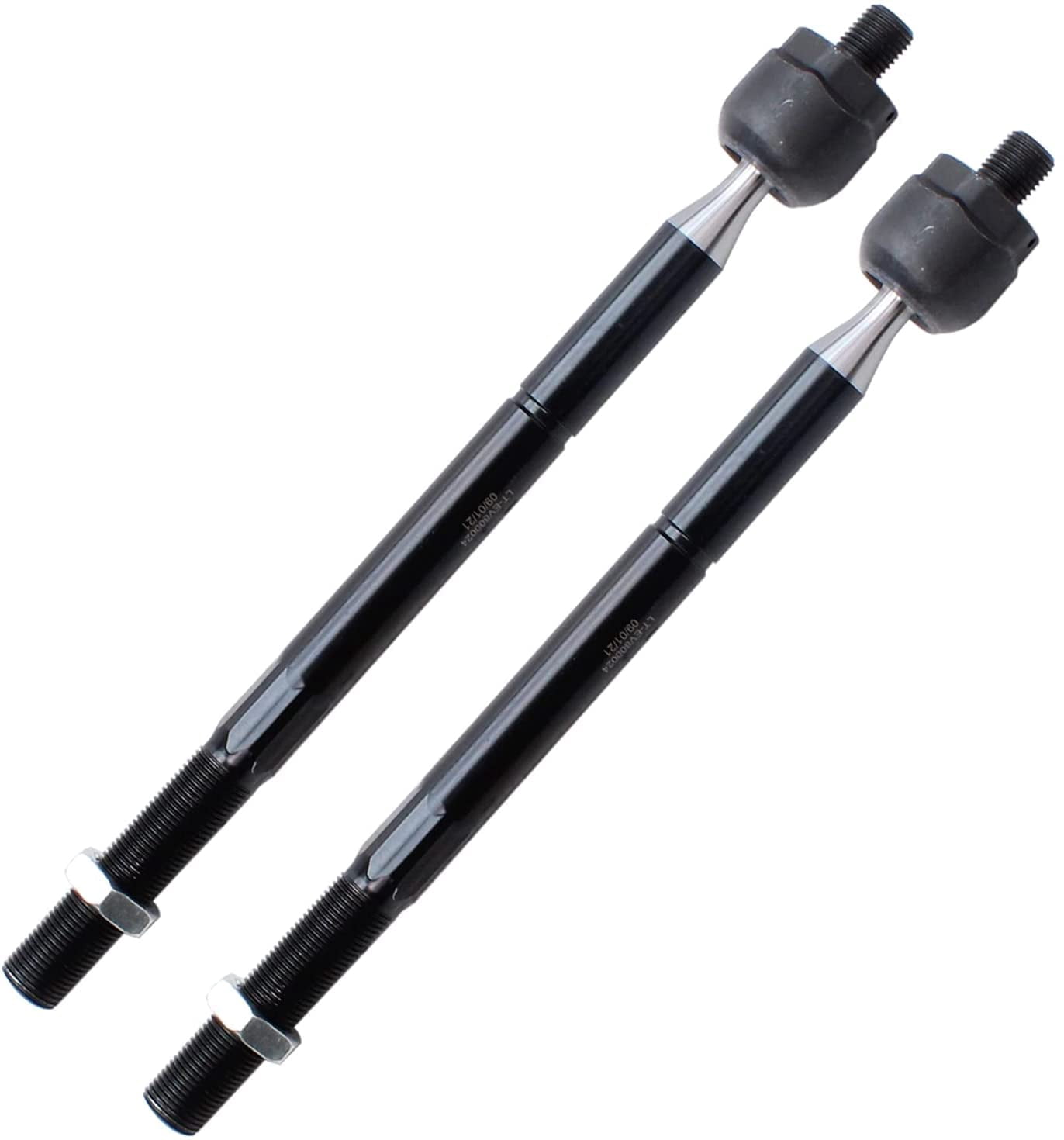 Detroit Axle - Front 6pc Tie Rods Kit for 2004-2013 Mazda 3, 09-13 3 Sport, 06-17 5, 4 Suspension Outer and Inner Tie Rod Ends 2 Boots + Bellows Replacement