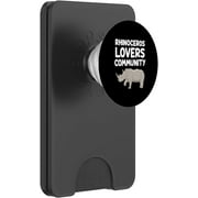 Community Armored Skin Double Horned Cute PopSockets PopWallet for MagSafe