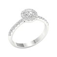 thumbnail image 3 of Imperial 3/4 Ct TDW Round Diamond Halo Engagement Ring in 10K White Gold (H-I, I2), 3 of 4