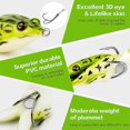 thumbnail image 4 of 5 uds cebos blandos de rana de doble hélice flotantes para todo tipo de peces Afortunado Sencillez, 4 of 5
