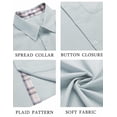 thumbnail image 5 of COOFANDY Men's Beach Shirts Short Sleeve Casual Shirt Summer Hawaiian Linen Shirts, 5 of 6