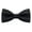 Black, variant on Eosunjian Men Bow Tie Formal Business Style Exquisite Satin Bright Color Smooth Solid Color Party Banquet Wedding Groom Bow Clothes Accessories Red