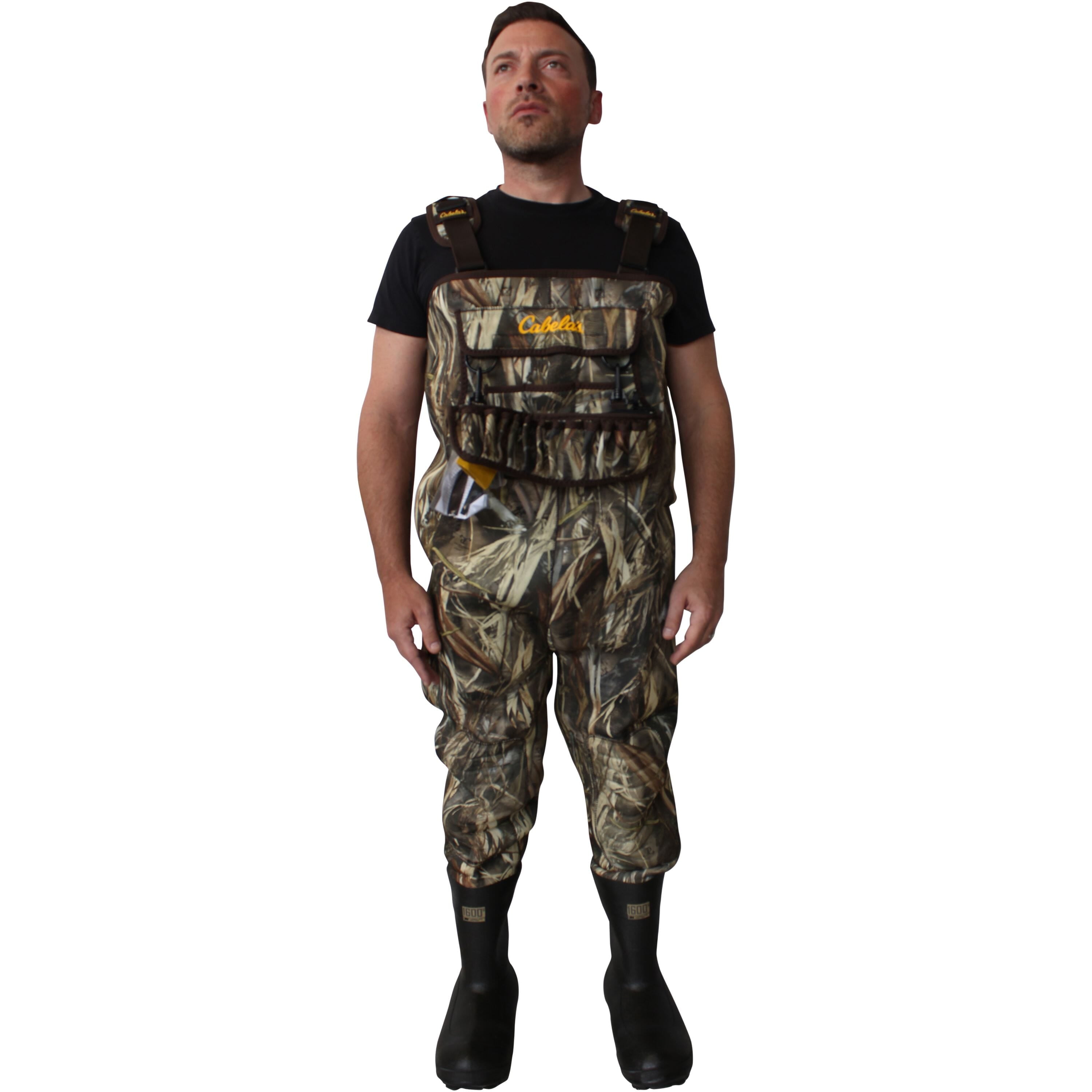 Cabelas Supermag Chest Waders Camo 