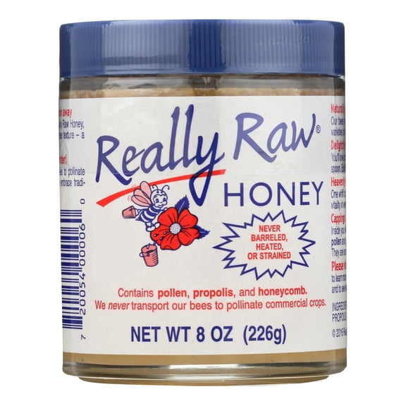 Really Raw Honey - 8 oz - Pack of 3
