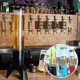 thumbnail image 2 of 1.5l Beer Dispenser Tower Easy Clean Integrated Tap With Ice Tube Clear Beverage Tower Dispenser-bl, 2 of 5