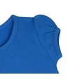 thumbnail image 4 of Lilax Girls' Basic Round Neck Cotton Short Puff Sleeve T-Shirt Royal Blue 8 Years, 4 of 7