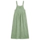 thumbnail image 5 of Trajes Cómodos para las Mujeres Lino de Ajuste Suelto Vestido de Playa con Correa de Espagueti de Línea a con Bolsillos para las Vacaciones, 5 of 8