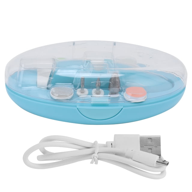 Cortauñas para bebés, lima de uñas para bebés, kit eléctrico de manicura para bebés, cuidado de uñas para niños pequeños, experiencia incomparable