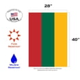 thumbnail image 2 of Toland Home Garden Flag of Lithuania House Flag, 2 of 5