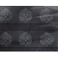 thumbnail image 4 of oneOone Georgette Viscose Fabric Leaves & Lotus Block Printed Craft Fabric BTY 42 Inch Wide, 4 of 4