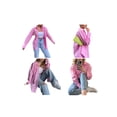 thumbnail image 5 of Yuemengxuan Women Irregular Button-down Solid Color Long Sleeve Turn-down Collar Shirt, 5 of 6