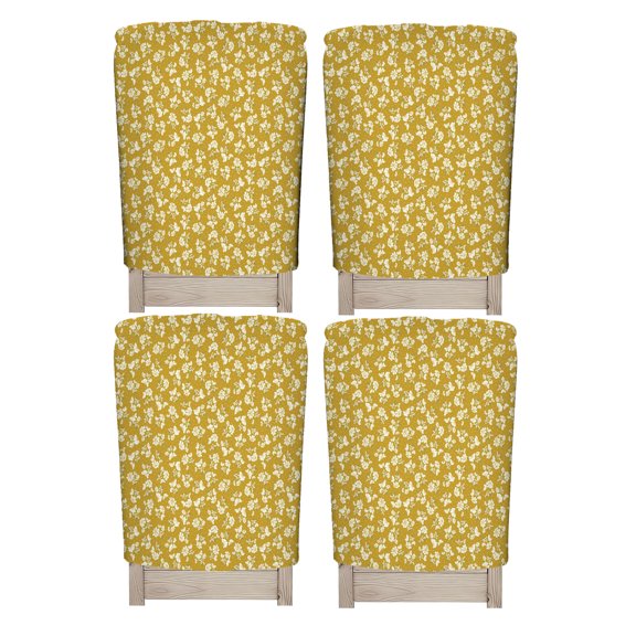 SIGNBLOC 1 Pack Dining Chair Back Covers, Stretch Chair Back Protectors for Home Kitchen Restaurant Decor