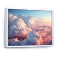 thumbnail image 2 of Designart "Canvas of the Skies Cloudy Artistry VIII" Landscapes Floater Framed Canvas Art Print, 2 of 7