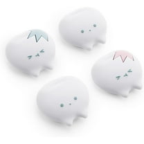 GeekShare Thumb Grip Caps Switch 2 Joystick Cover for Nintendo Switch 2025 White Tooth