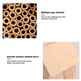 thumbnail image 4 of Insect House Wooden Insect Hotel Natural Nesting Habitat for Outdoor Garden Yard Bee Butterfly, 4 of 9
