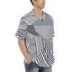 thumbnail image 2 of Camisas Hawaianas Para Hombre Camisas estampadas para hombre, camisas de playa con botones de manga corta para hombre (Pink, S), 2 of 7
