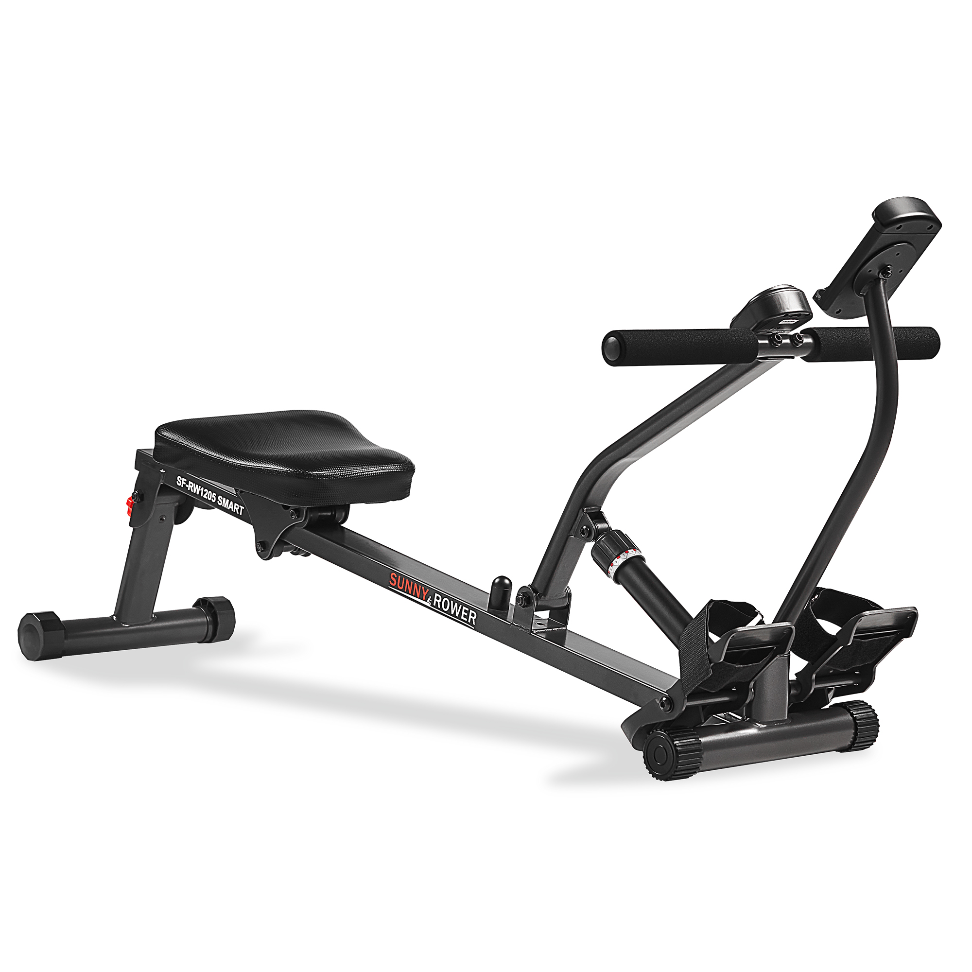 Sunny Health & Fitness Compact Hydraulic Rower With Bluetooth photo 8