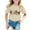 T10-Beige, variant on Ulitacool Tops For Girls Christmas O Neck Letter Graphic Short Sleeve Tee 0-1 Years Beige