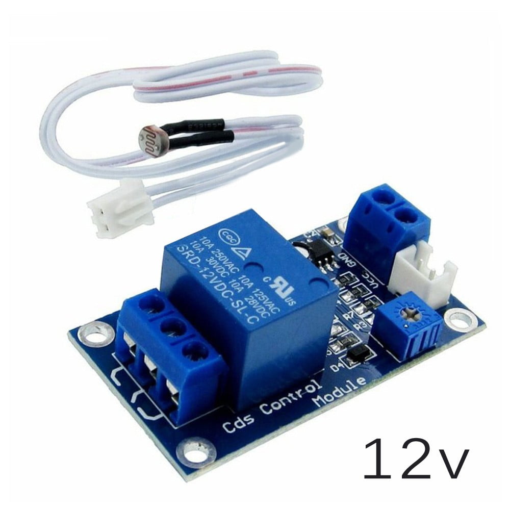 1PCS Photosensitive resistance relay control module/light-operated switch DC12V 