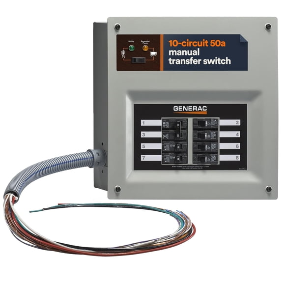 Kit de interruptor de transferencia para generador Generac HomeLink 50 A 8-16