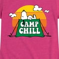 thumbnail image 3 of Peanuts - Camp Chill - Toddler And Youth Girls Short Sleeve Graphic T-Shirt, 3 of 6