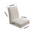 thumbnail image 5 of Funda para silla de comedor 5XSPANDEX STRETET CUBIERTO de SILLA de cubierta de LA de, 5 of 5