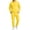 #3-Yellow-A0715C, variant on Hearthz Mens Sweat Suits 2 Piece Set Drawstring Elastic Sweatshirt and Joggers Set Solid Color Athletic Sweatsuits for Men Dark Green M