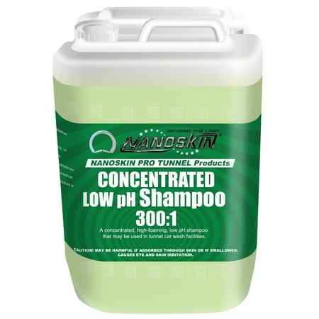 Nanoskin Car Wash Tunnel Series Concentrated Low pH Shampoo (Dilution Ratio: 300:1 ~ 500:1) - 5 Gallon